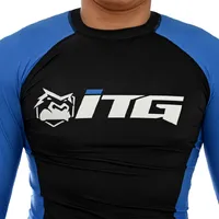 Rash Guard Masculina ITG Manga Longa Azul - imagem 3