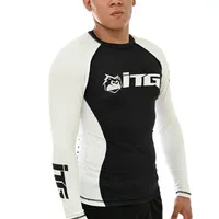 Rash Guard Masculina ITG Manga Longa Branca - imagem 2
