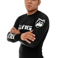 Rash Guard Masculina ITG Manga Longa Preta - imagem 5