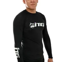 Rash Guard Masculina ITG Manga Longa Preta - imagem 3