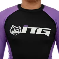 Rash Guard Masculina ITG Manga Longa Roxa - imagem 2