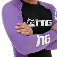 Rash Guard Masculina ITG Manga Longa Roxa - imagem 7