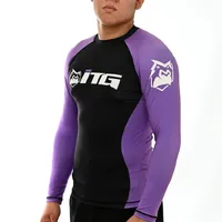 Rash Guard Masculina ITG Manga Longa Roxa - imagem 4
