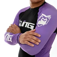 Rash Guard Masculina ITG Manga Longa Roxa - imagem 9