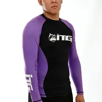 Rash Guard Masculina ITG Manga Longa Roxa - imagem 3