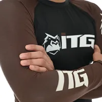 Rash Guard Masculina ITG Manga Longa Marrom - imagem 5