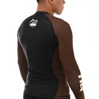 Rash Guard Masculina ITG Manga Longa Marrom - imagem 4