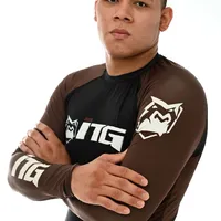 Rash Guard Masculina ITG Manga Longa Marrom - imagem 2