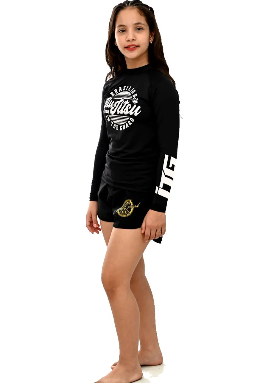 Rash Guard Infantil Feminina ITG Manga Longa