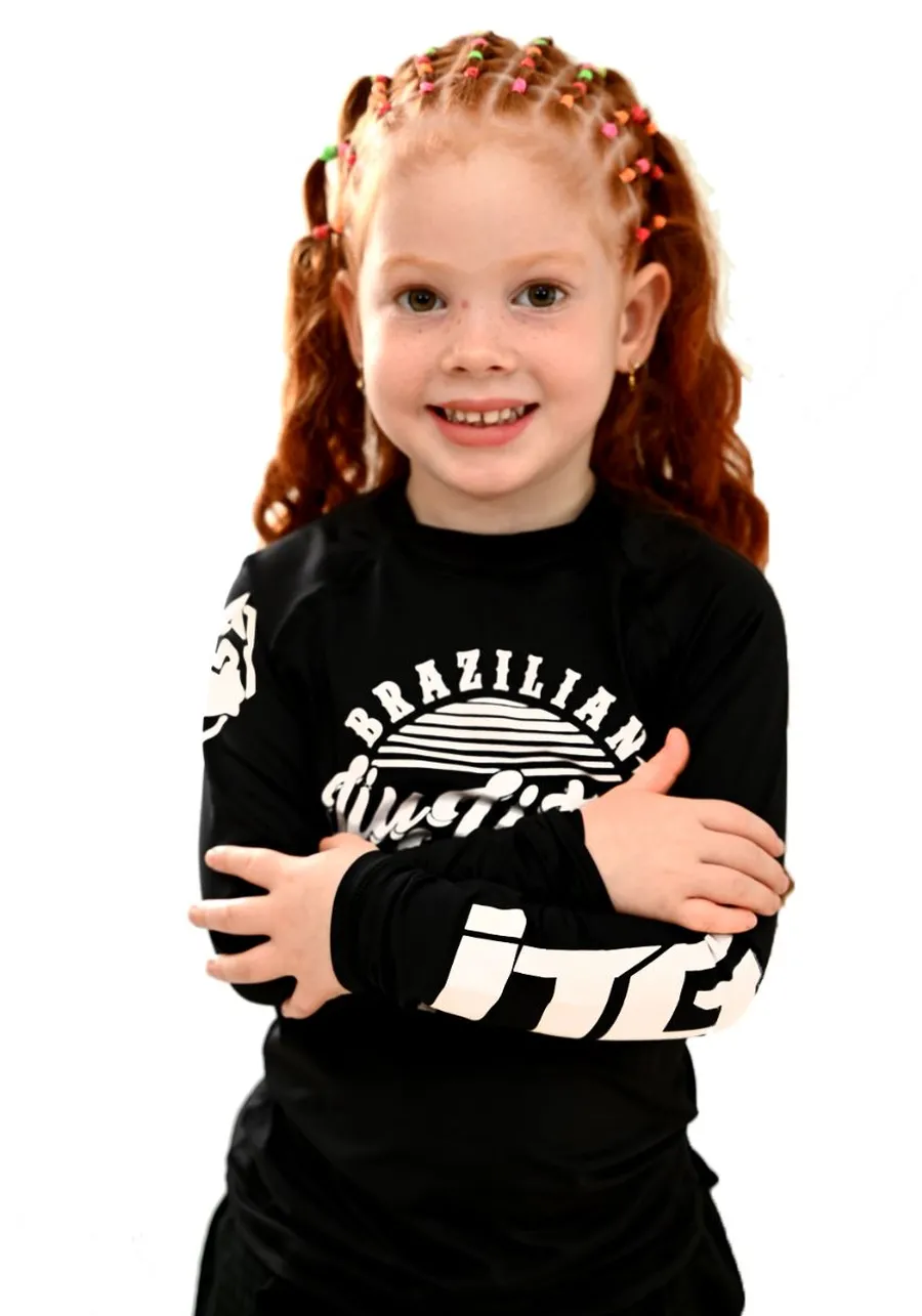 Rash Guard Infantil Feminina ITG Manga Longa