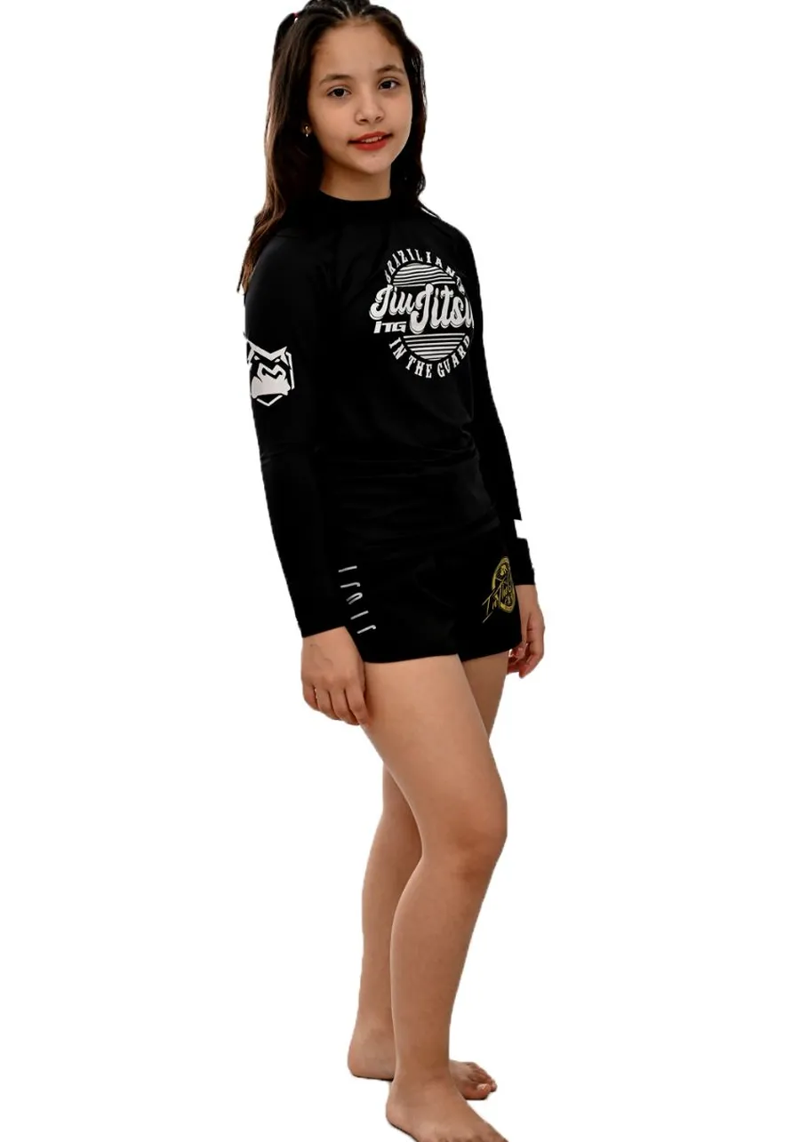 Rash Guard Infantil Feminina ITG Manga Longa