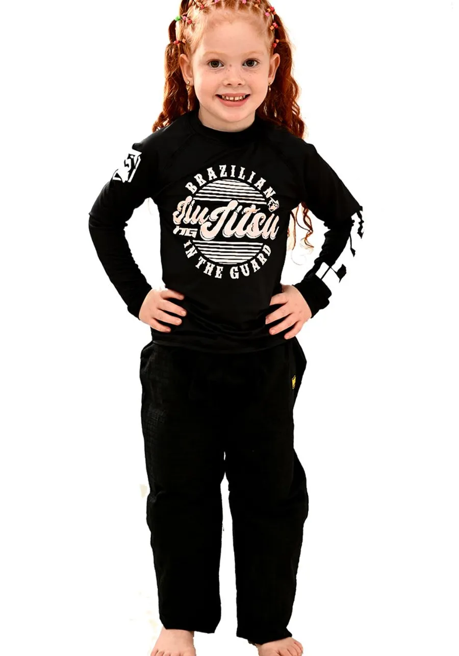 Rash Guard Infantil Feminina ITG Manga Longa