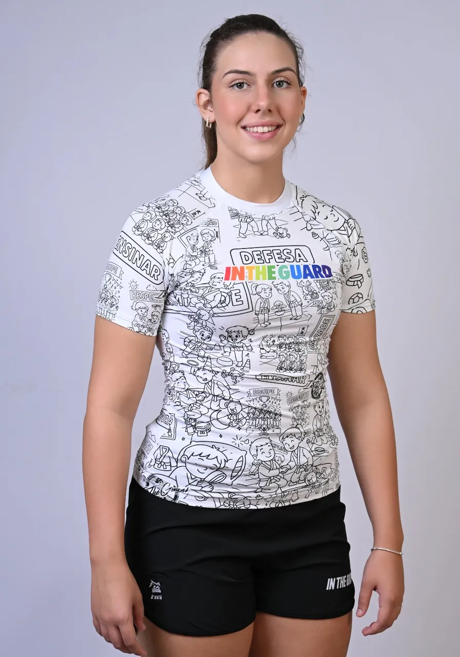 Rash Feminina Goods para COLORIR