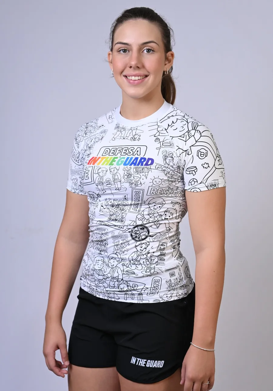 Rash Feminina Goods para COLORIR