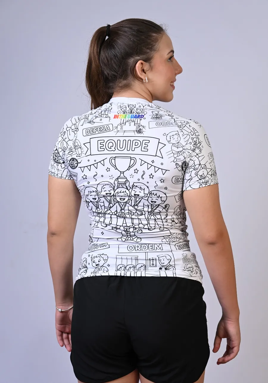 Rash Feminina Goods para COLORIR