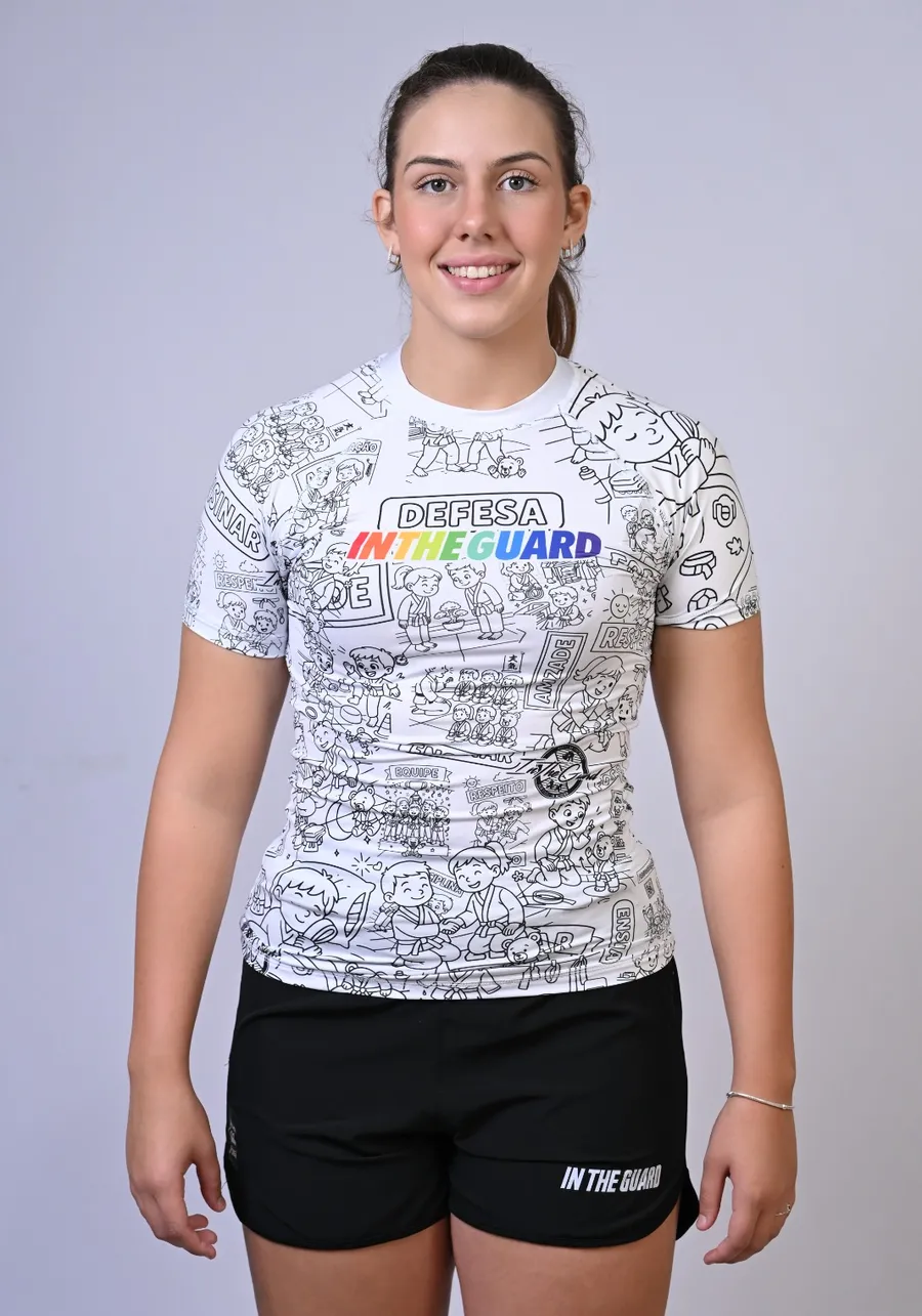 Rash Feminina Goods para COLORIR