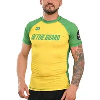 Rash Guard Masculina Seleção Amarelo - imagem 1