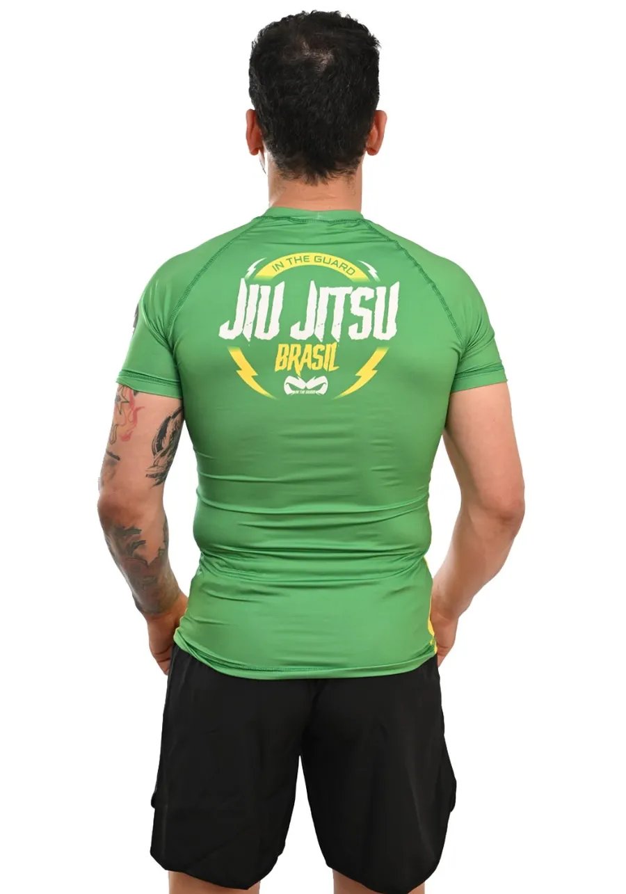Rash Guard Masculina Seleção Amarelo