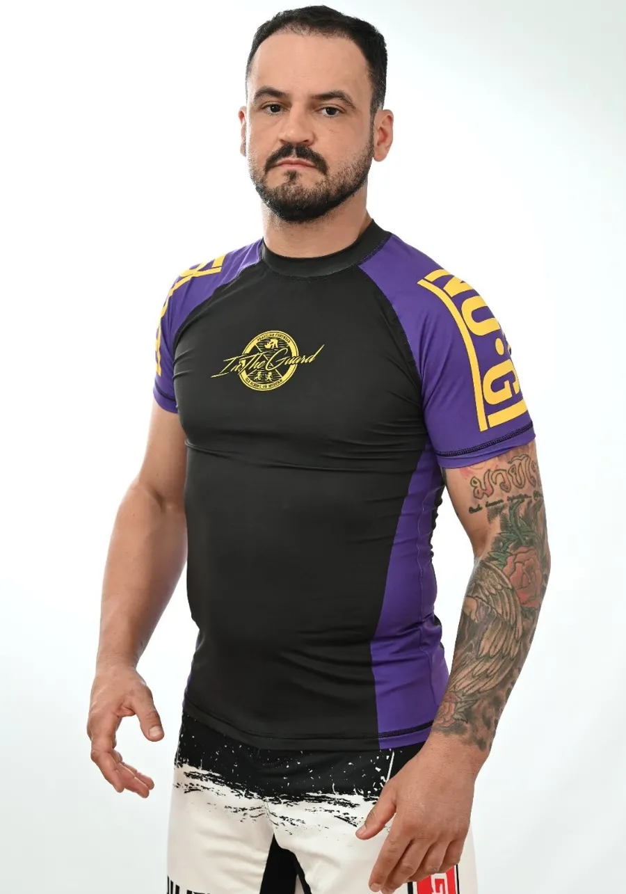 Rash Guard Masculina No-Gi Roxa