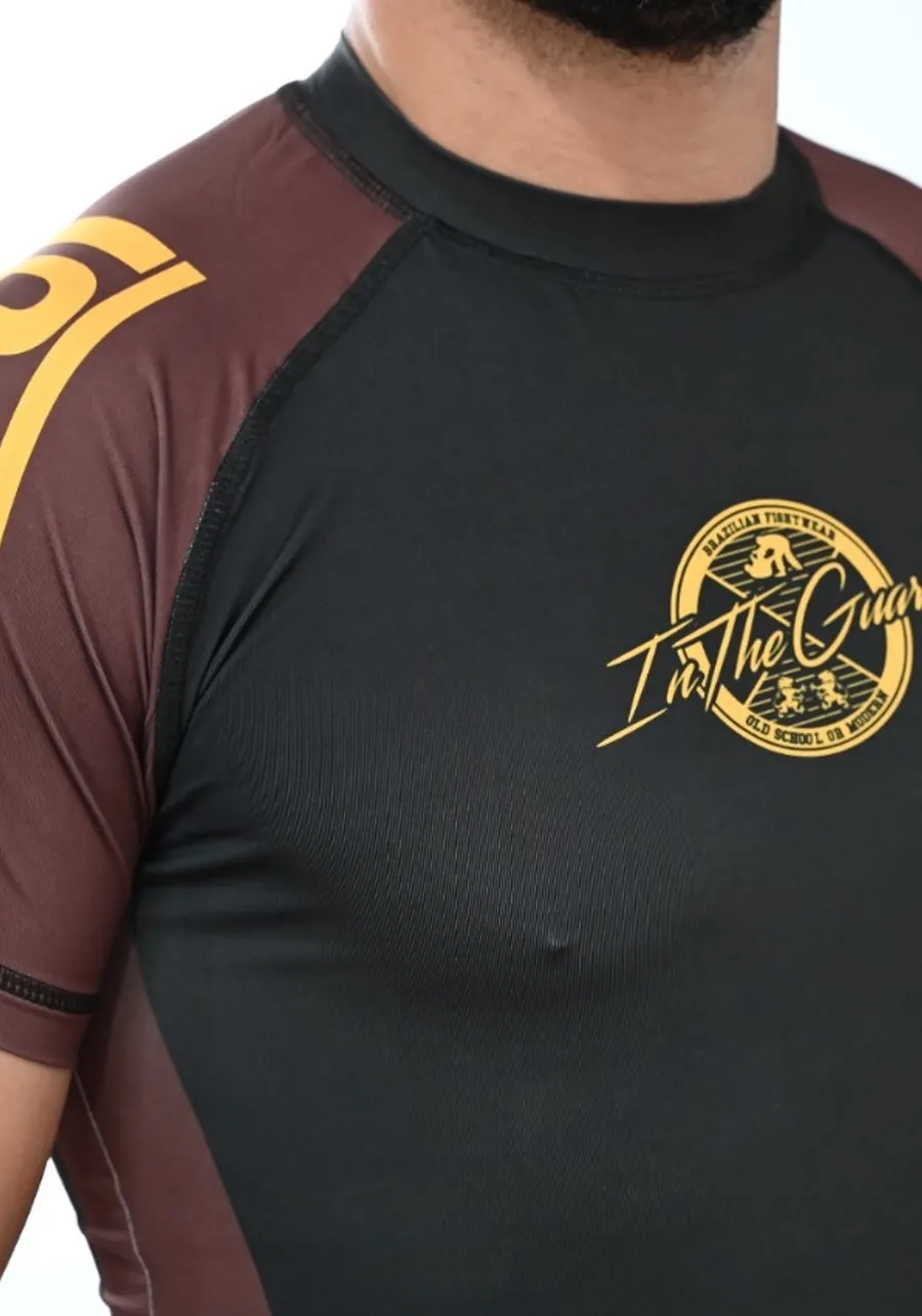 Rash Guard Masculina No-Gi Marrom