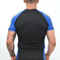 Rash Guard Masculina No-Gi Azul - imagem 5