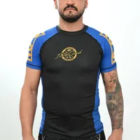 Rash Guard Masculina No-Gi Azul - imagem 1