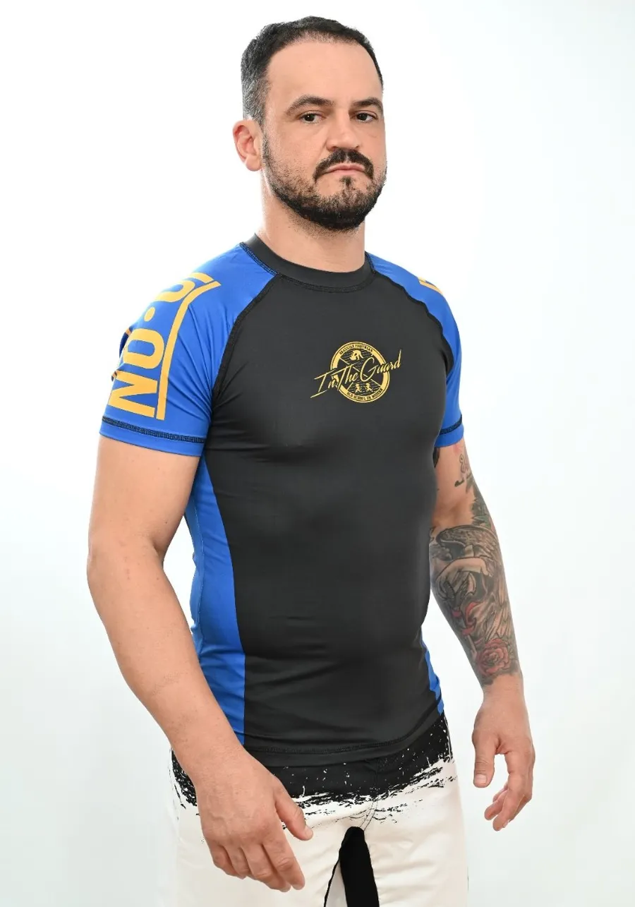 Rash Guard Masculina No-Gi Azul