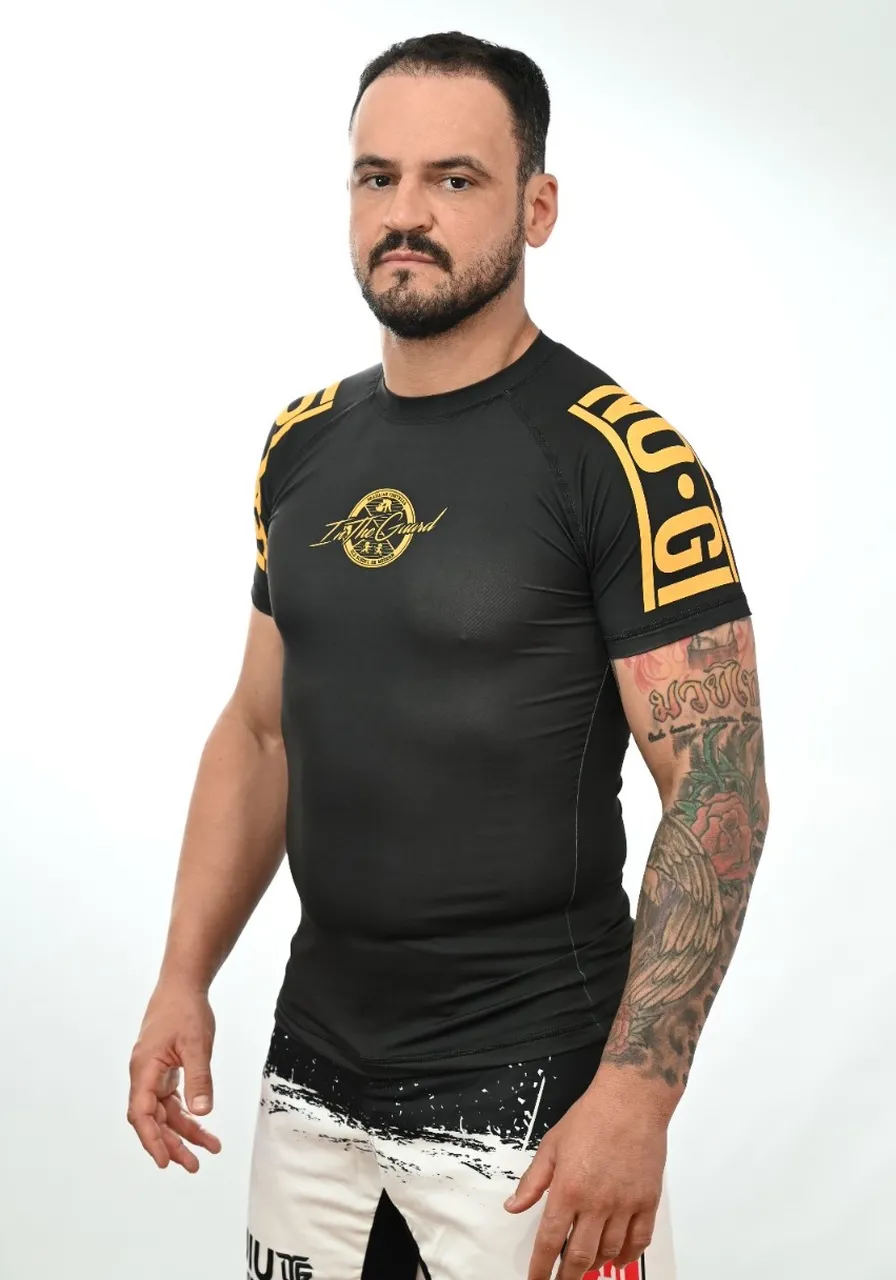 Rash Guard Masculina No Gi Preta