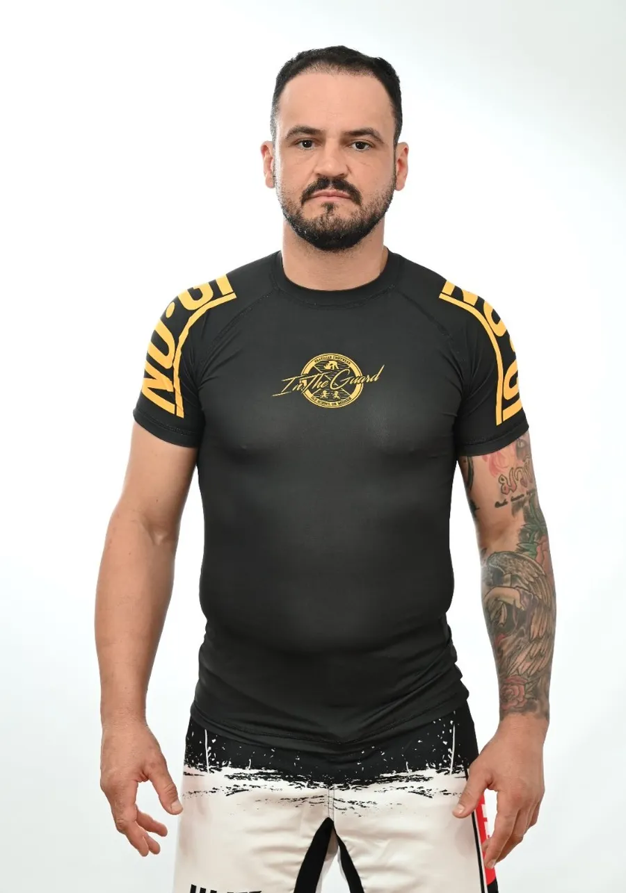 Rash Guard Masculina No Gi Preta