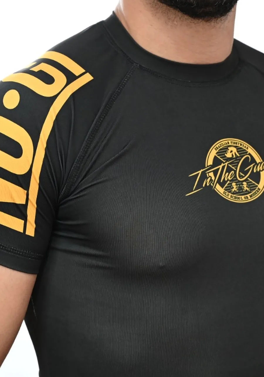Rash Guard Masculina No Gi Preta