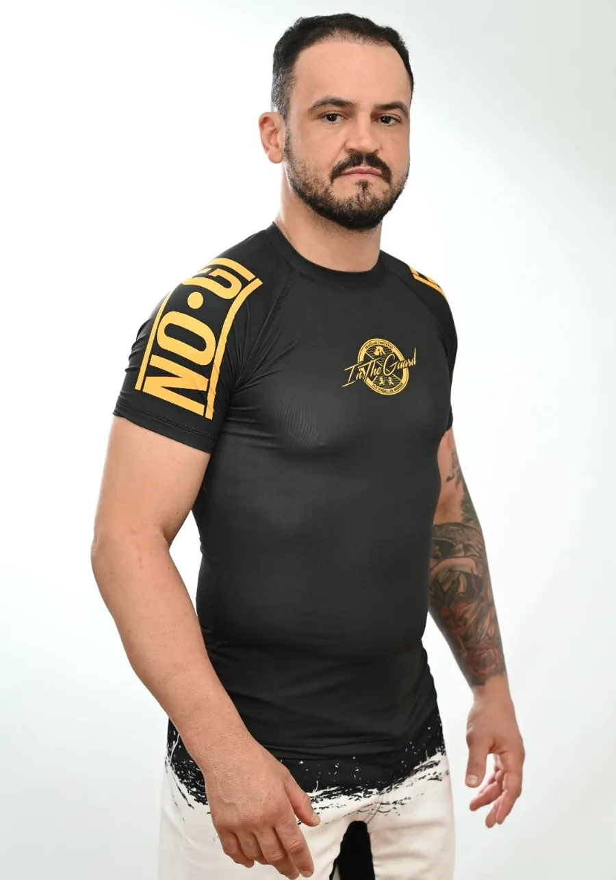 Rash Guard Masculina No Gi Preta