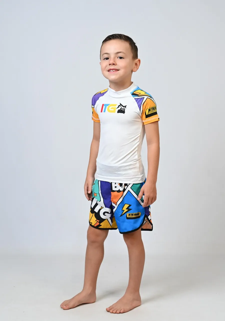 Bermuda Infantil Jiu-Jitsu Colors