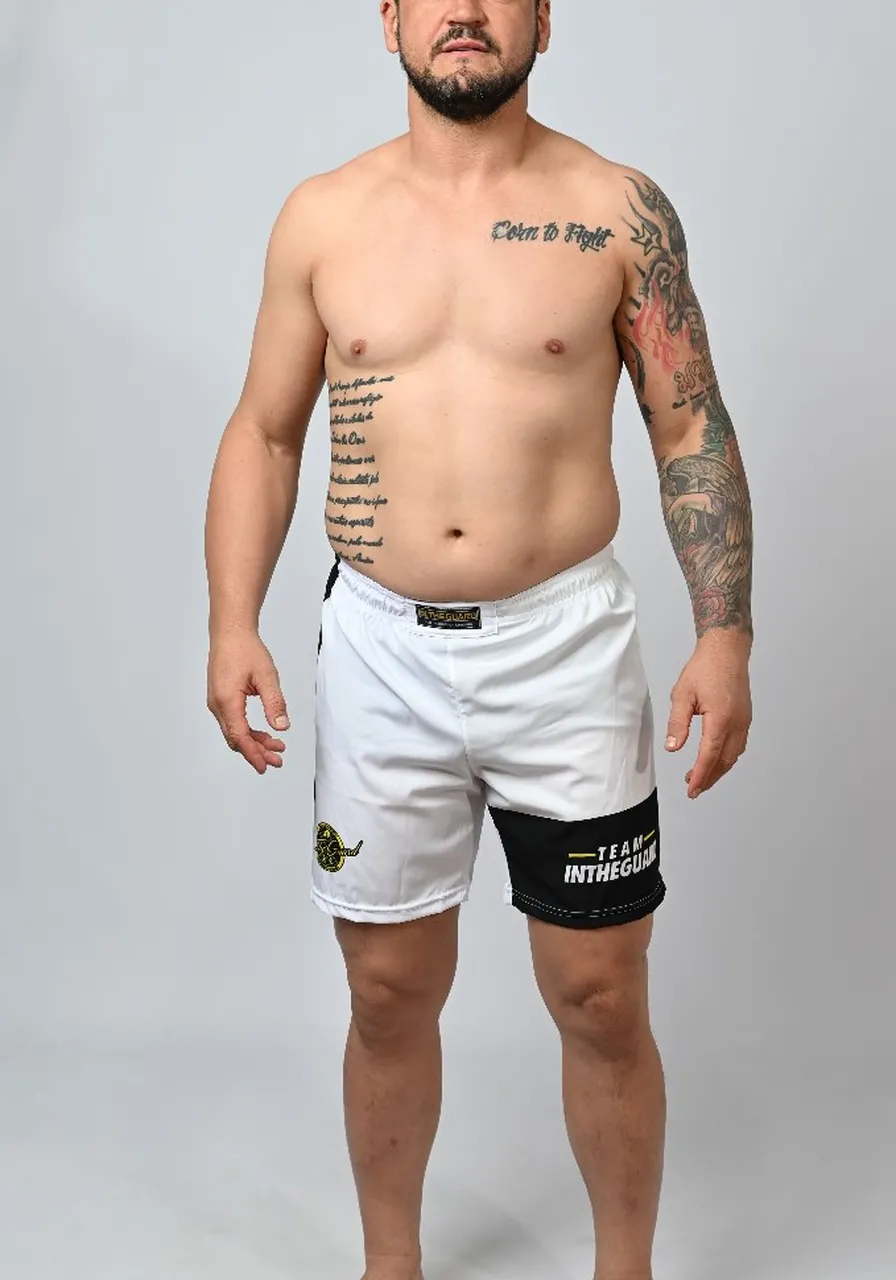 Bermuda Masculina In The Guard TEAM Branco