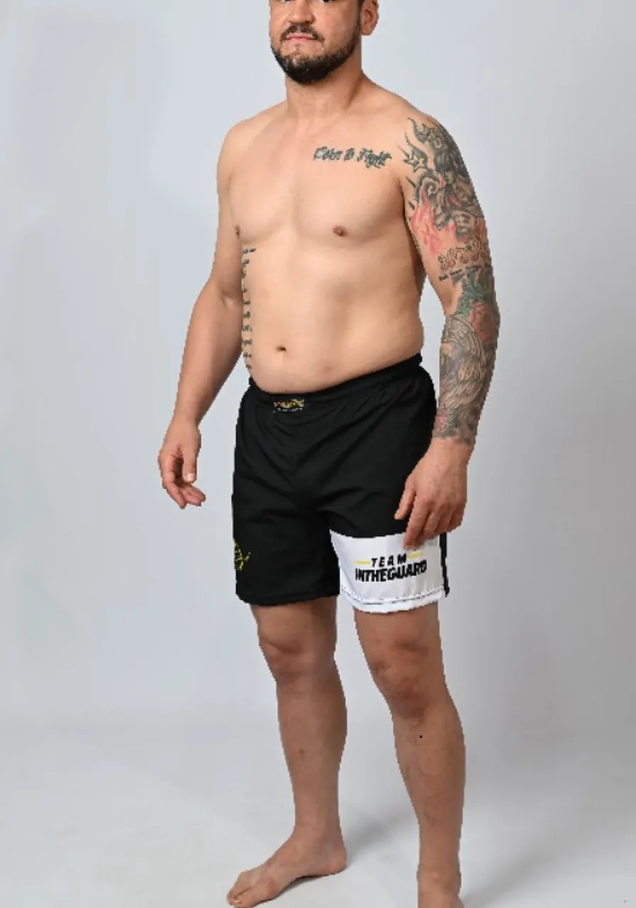 Bermuda Masculina In The Guard TEAM Preto