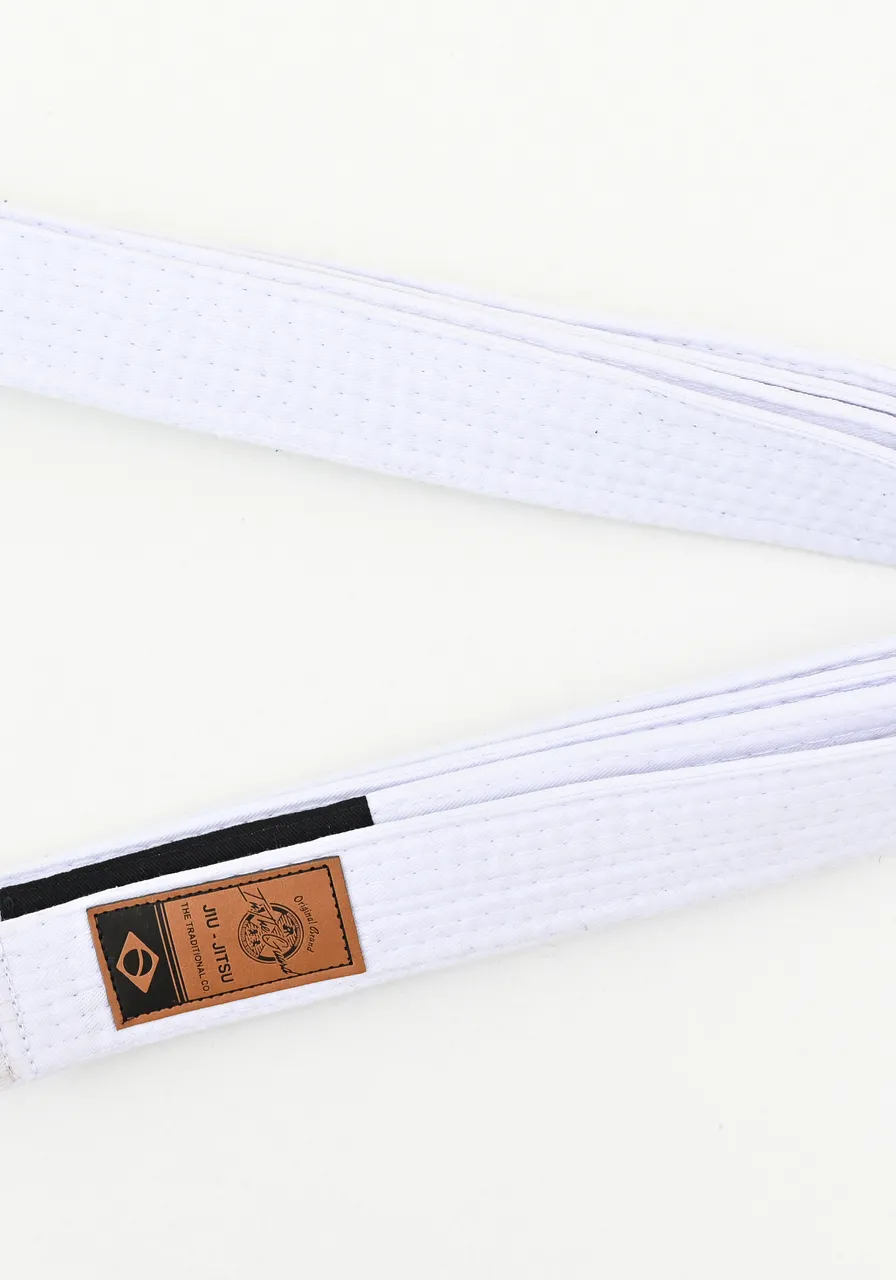 Faixa de Jiu Jitsu Premium Branca