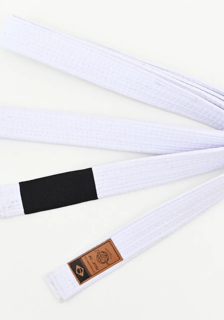 Faixa de Jiu Jitsu Premium Branca