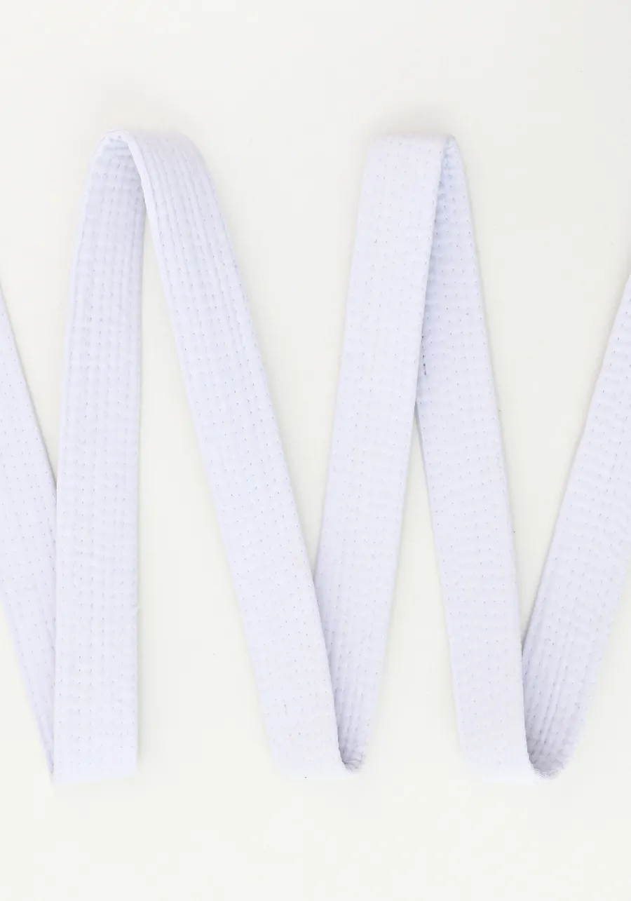 Faixa de Jiu Jitsu Premium Branca