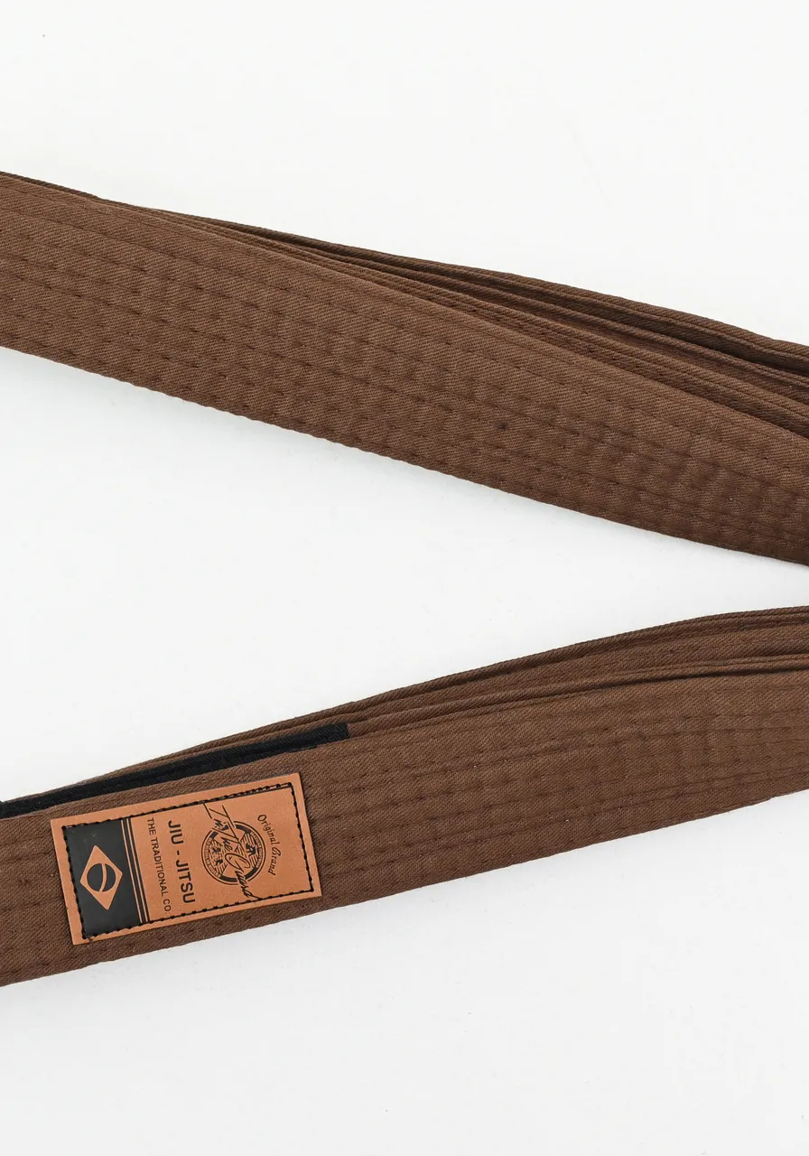 Faixa de Jiu Jitsu Premium MARROM