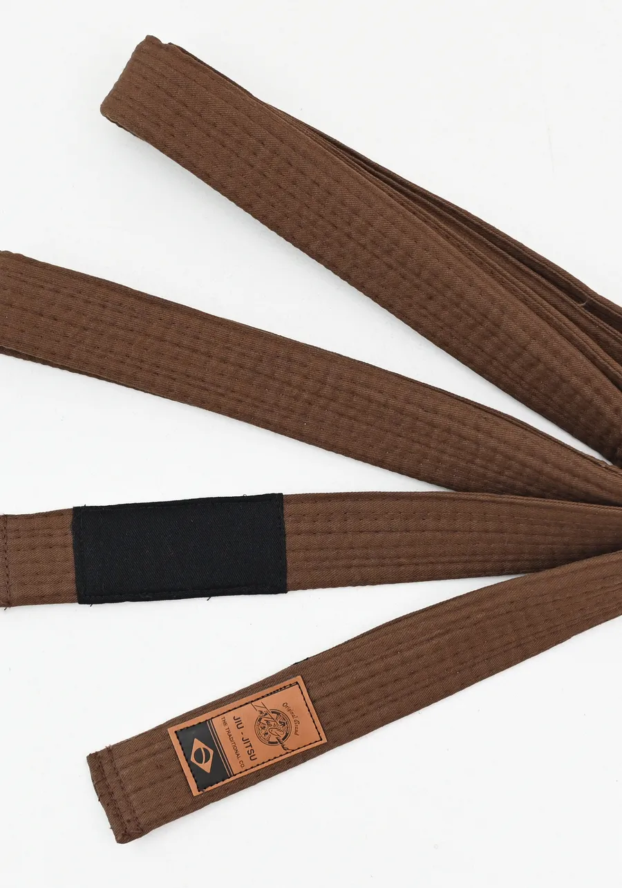 Faixa de Jiu Jitsu Premium MARROM