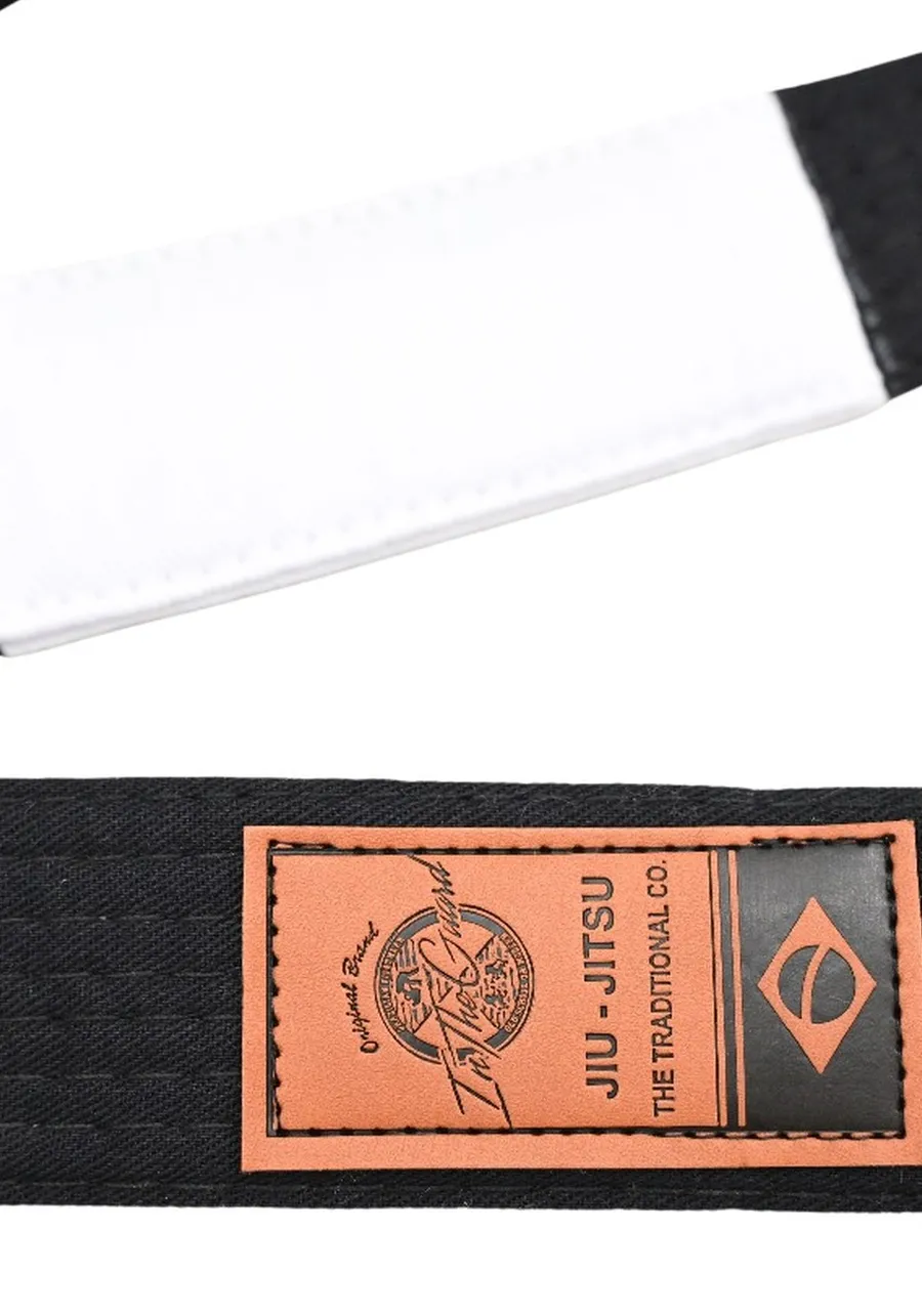 Faixa de Jiu Jitsu Premium Ponteira Branca
