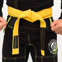 Faixa Jiu Jitsu Infantil Amarela - imagem 1