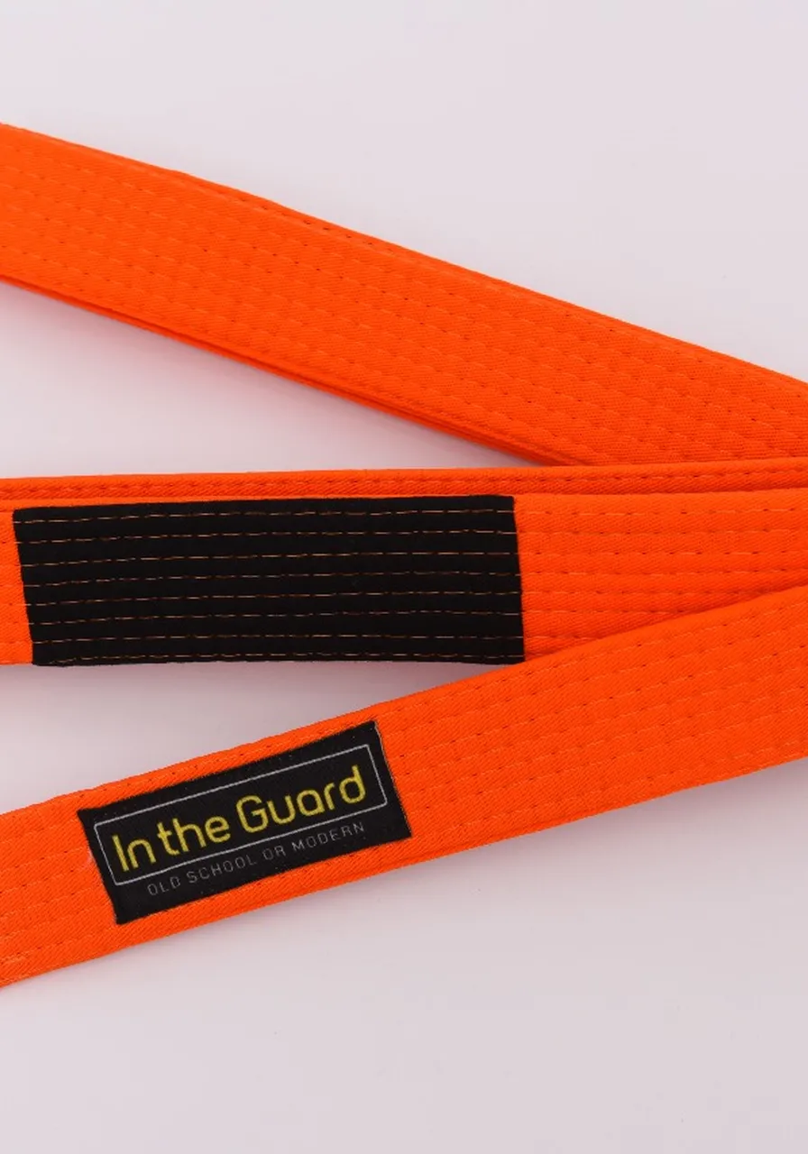 Faixa Jiu Jitsu Infantil Laranja