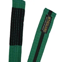 Faixa Jiu Jitsu Infantil Verde com Listra Preta - imagem 1