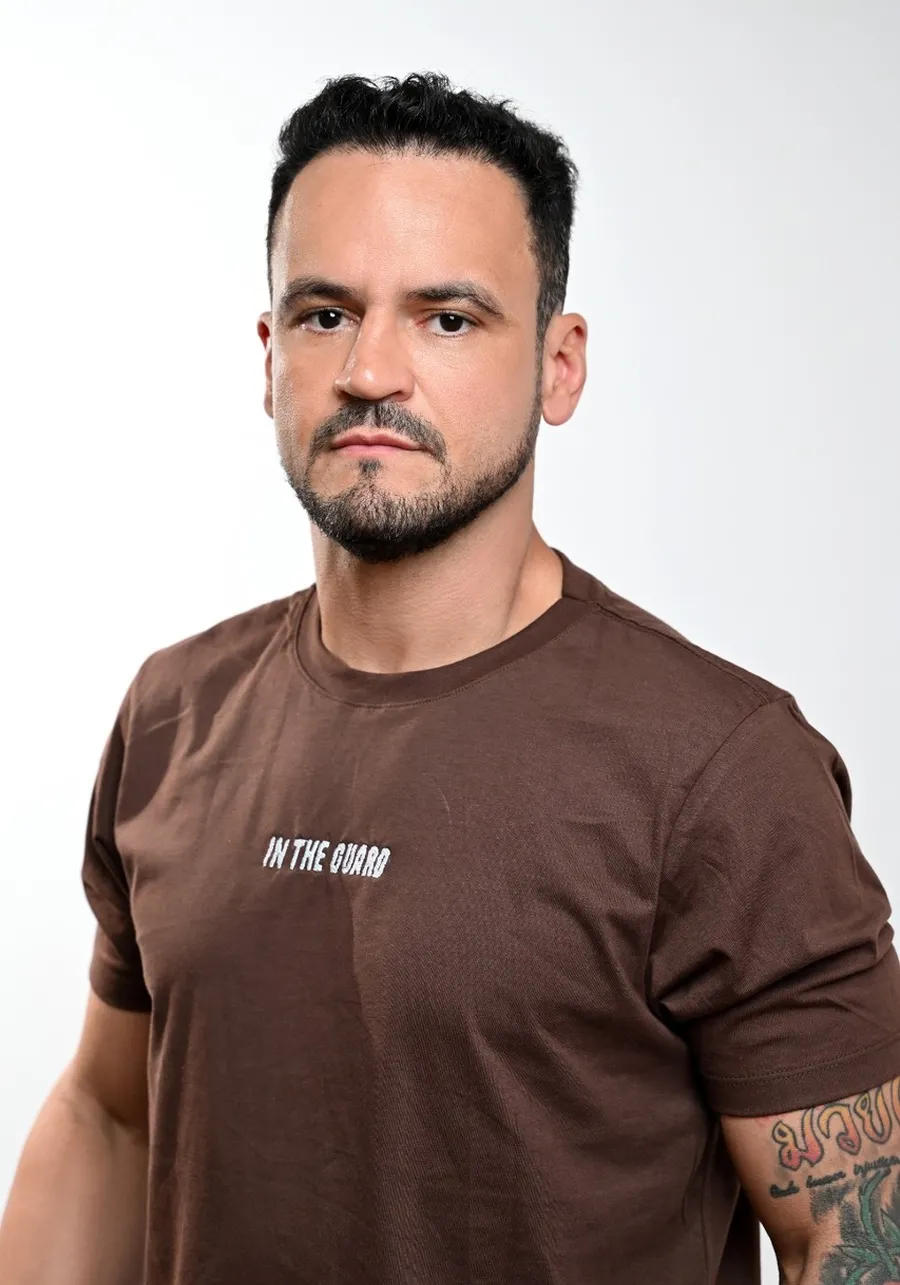 Camiseta Masculina Classic Marrom Jiu-Jitsu