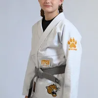 Kimono Infantil ITG Amazônia Jaguar Branco - imagem 9