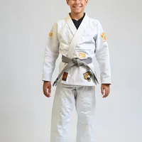 Kimono Infantil ITG Amazônia Jaguar Branco - imagem 1