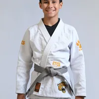Kimono Infantil ITG Amazônia Jaguar Branco - imagem 8