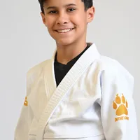 Kimono Infantil ITG Amazônia Jaguar Branco - imagem 5