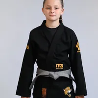 Kimono Infantil ITG Amazônia Jaguar Preto - imagem 9