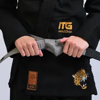 Kimono Infantil ITG Amazônia Jaguar Preto - imagem 5
